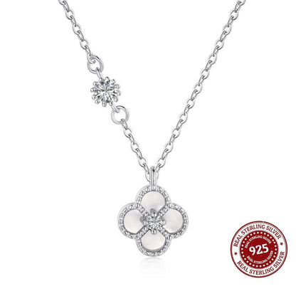 Moonlight Clover Bloom Necklace - OLADOR