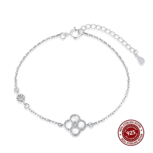 Moonlight Clover Charm Bracelet - OLADOR