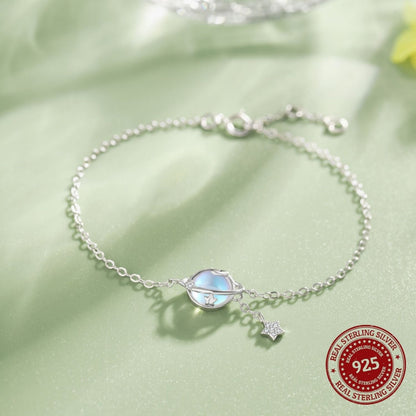 Moonstone Planet Bracelet - OLADOR