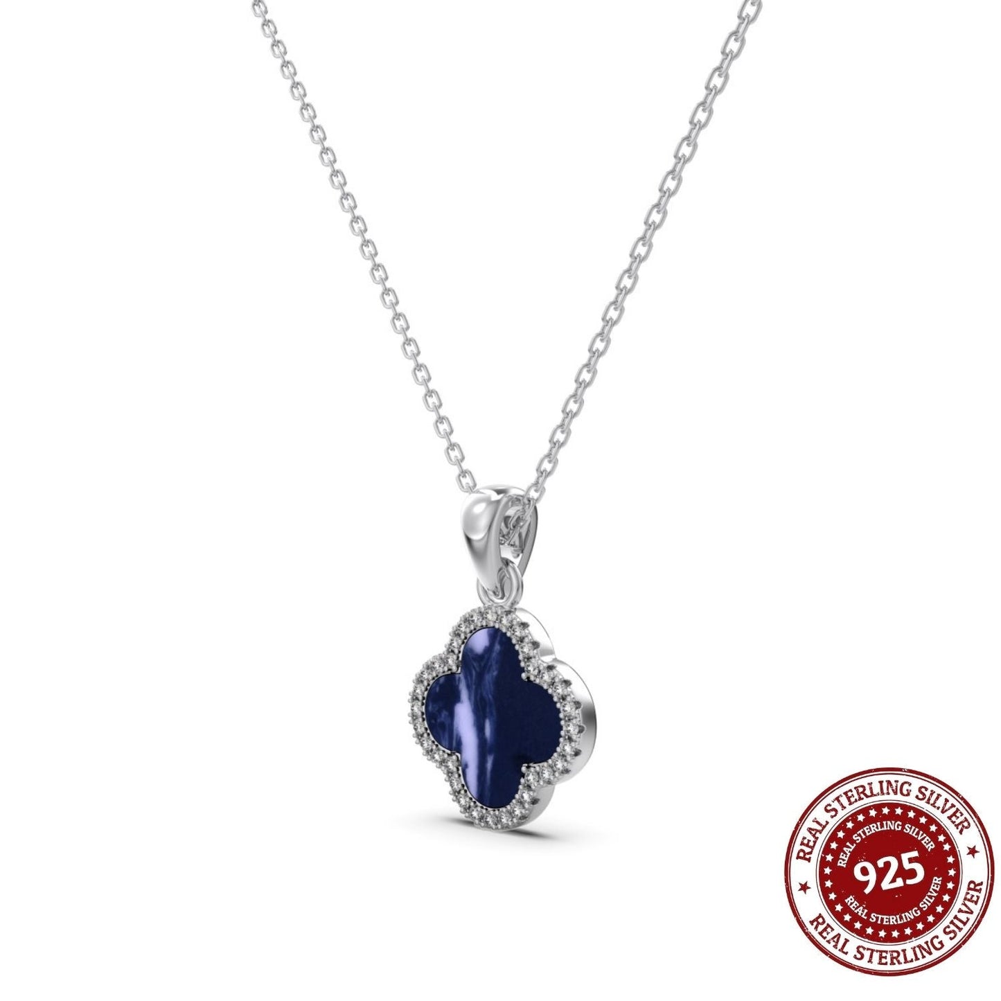 Ocean Dusk Clover Pendant - OLADOR